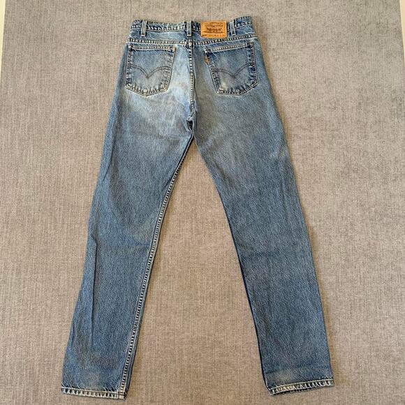 Vintage 90s Levi’s Orange Tab 505 denim jeans - Picture 3 of 8
